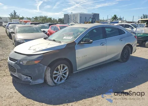 2017 Chevrolet Malibu Lt из США, поврежденный, VIN 1G1ZE5ST6HF136177